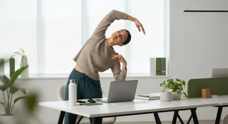 Best stretching routine for desk workers 2026