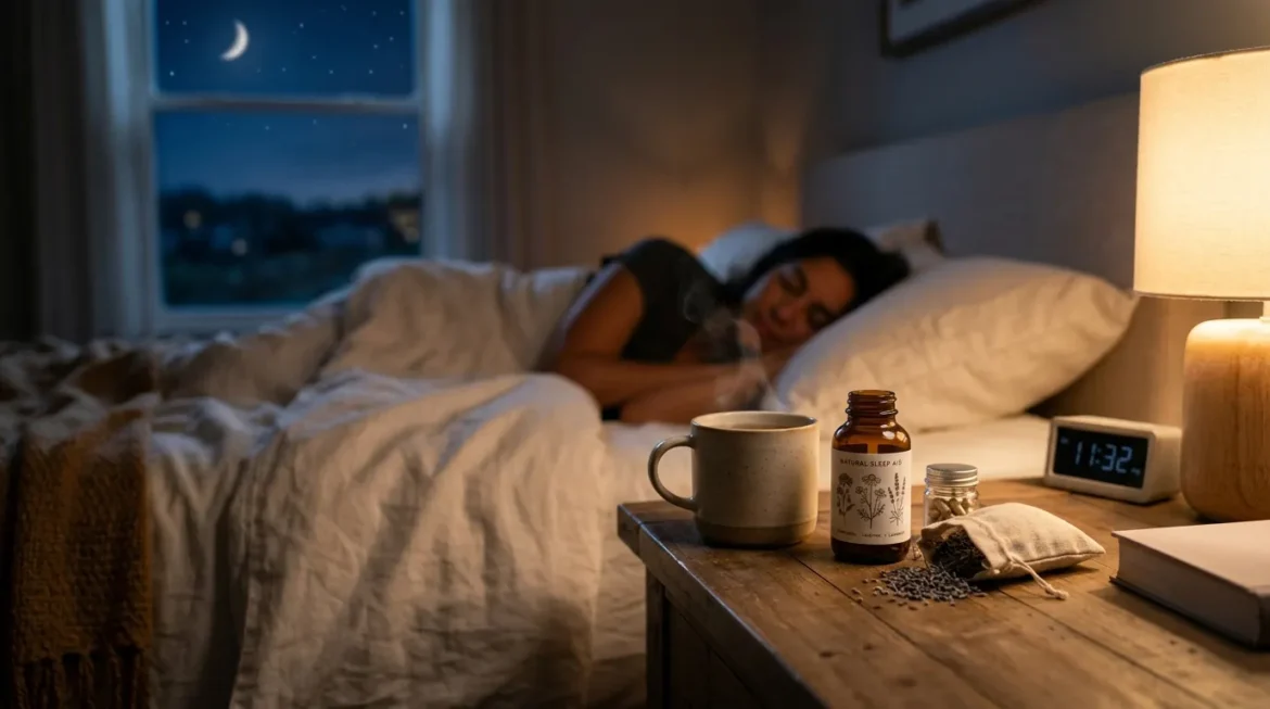 Best Natural Sleep Aids 2026: Evidence-Based Guide by a Nutritionist — editorial image for this healthyprotricks.com article