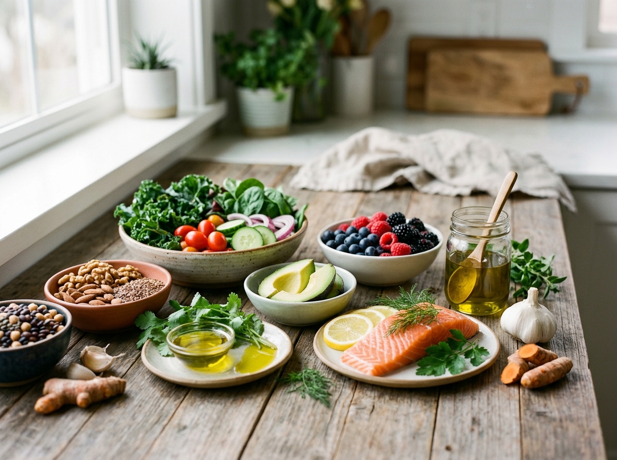 Anti-Inflammatory Diet Guide: Foods That Heal — illustration