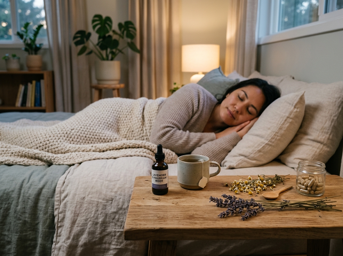 An infographic showing the metabolic and cognitive benefits of deep sleep, including hormone regulation and toxin clearance.