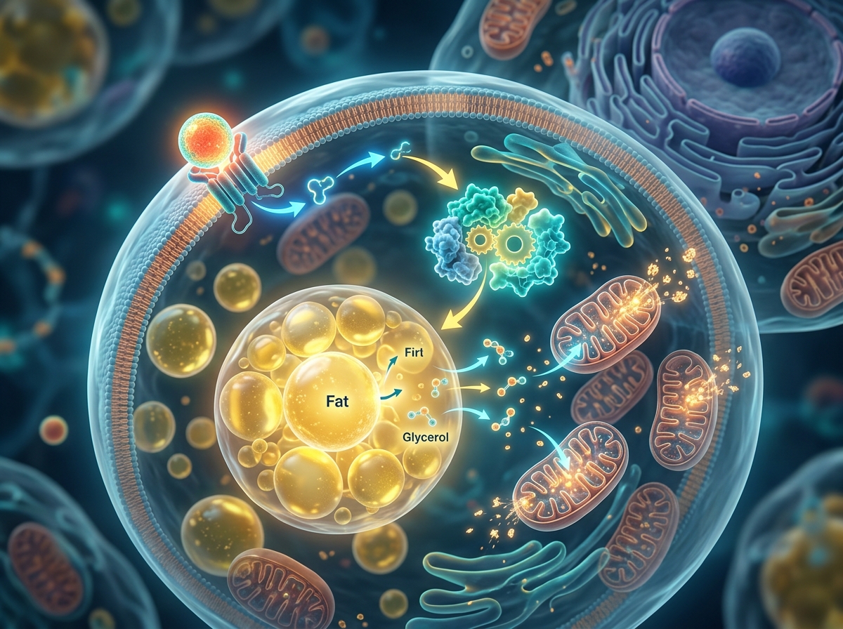 How CitrusBurn Burns Fat Naturally: Complete Guide - illustration of metabolic pathways
