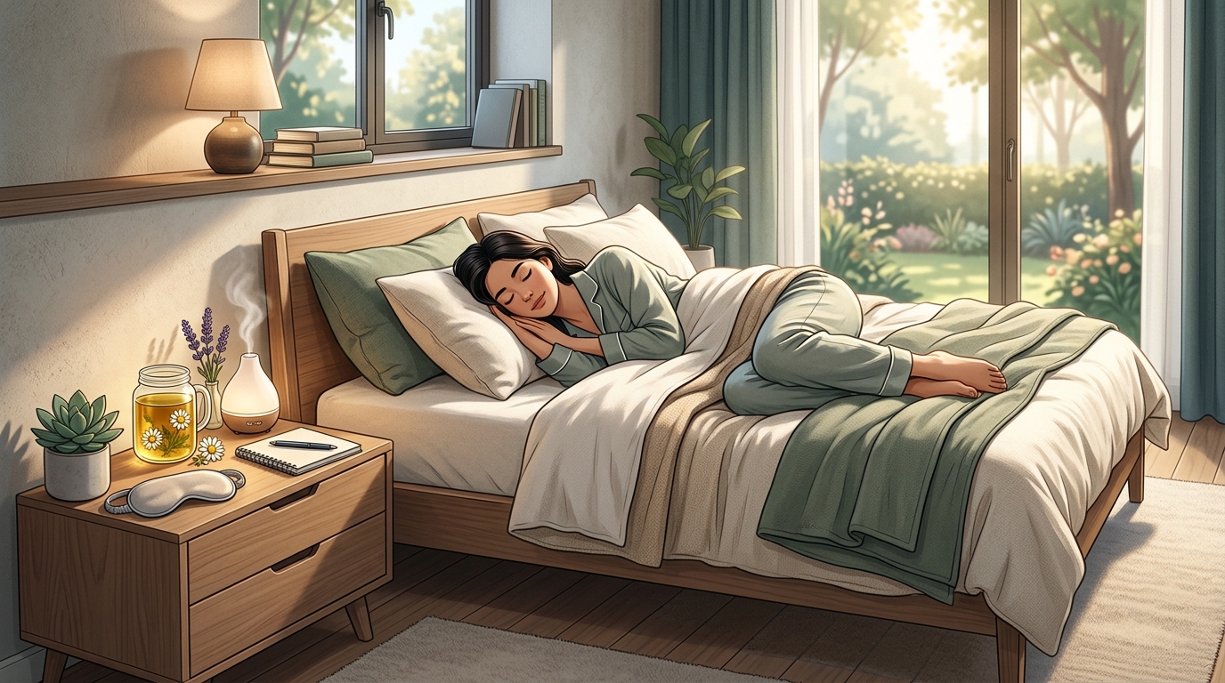 How to Improve Sleep Quality Naturally in 2026: 9 Science-Backed Methods That Actually Work — hero image