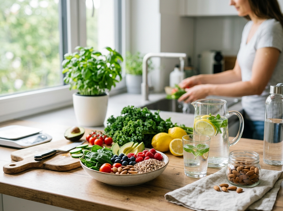 How to Lose Weight Naturally: 10 Evidence-Based Methods — visual guide